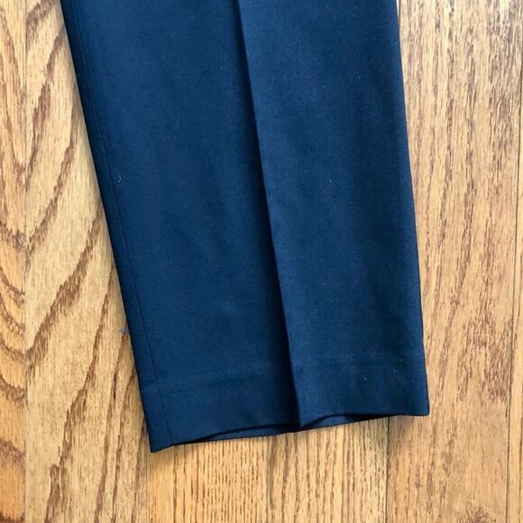 Ann Taylor The Straight Pant In Seasonless Stretch Black Women’s Size 12 NWOT - Picture 6 of 10